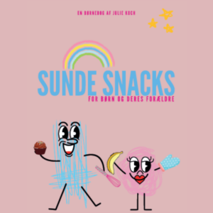 Sunde Snacks - for børn og deres forældre. Pakken bliver først pakket og afsendt i starten af uge 33 på grund af sommerferie.