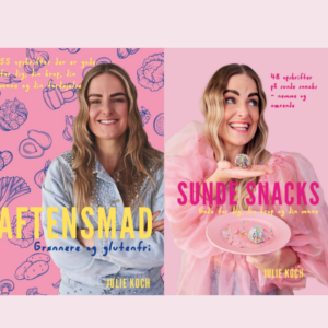 PRE-ORDER Sommer tilbud. Bogpakke med 2 bøger. Sunde snacks og Aftensmad - grønnere og glutenfri